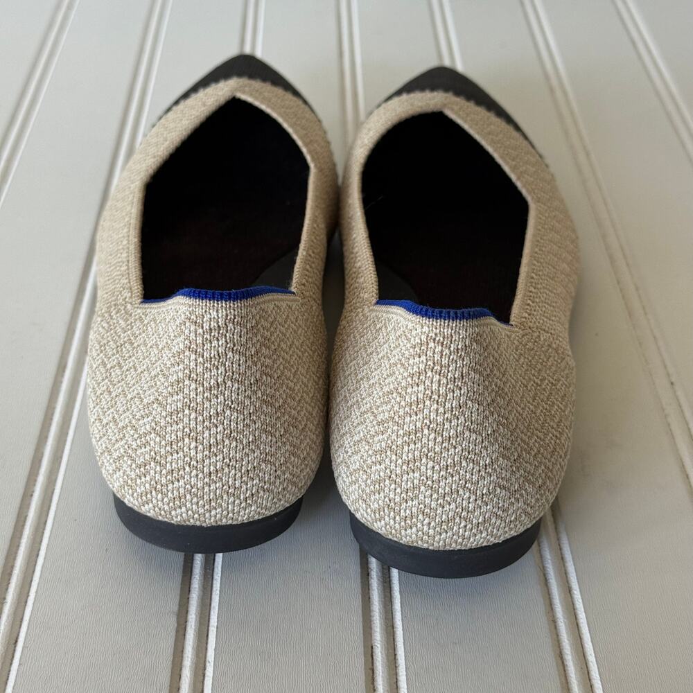 Rothy’s Size 10.5 Cream Black Pointer Tuxedo Size… - image 7